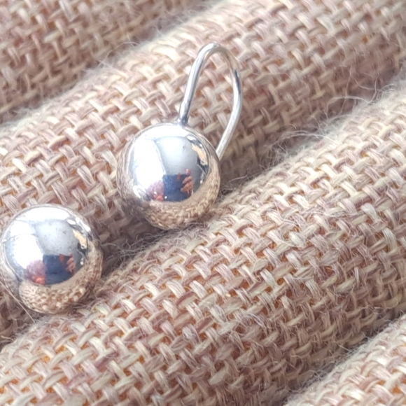 925 sterling silver pair of earrings - Picture 2 of 6